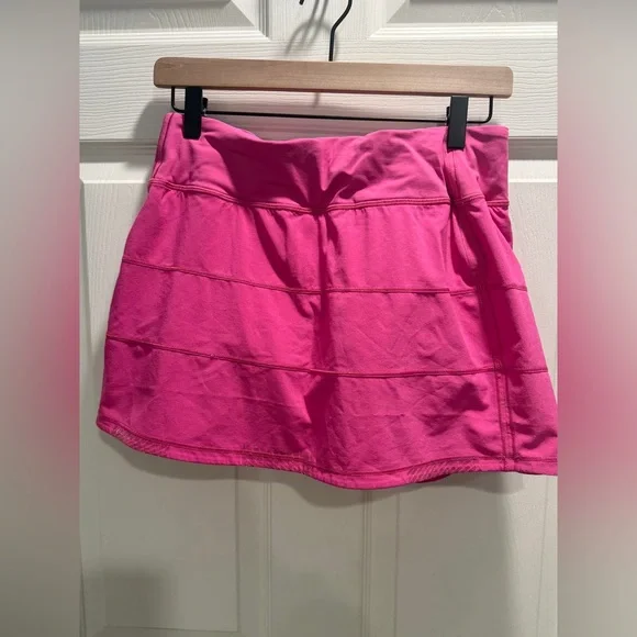 Lululemon Pace Rival Mid Rise Skirt *Tall- Sonic Pink- Size 6 Tall - Picture 4 of 16